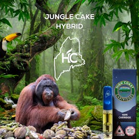 High Coast 1G THC Cartridge - Jungle Cake (Hybrid)