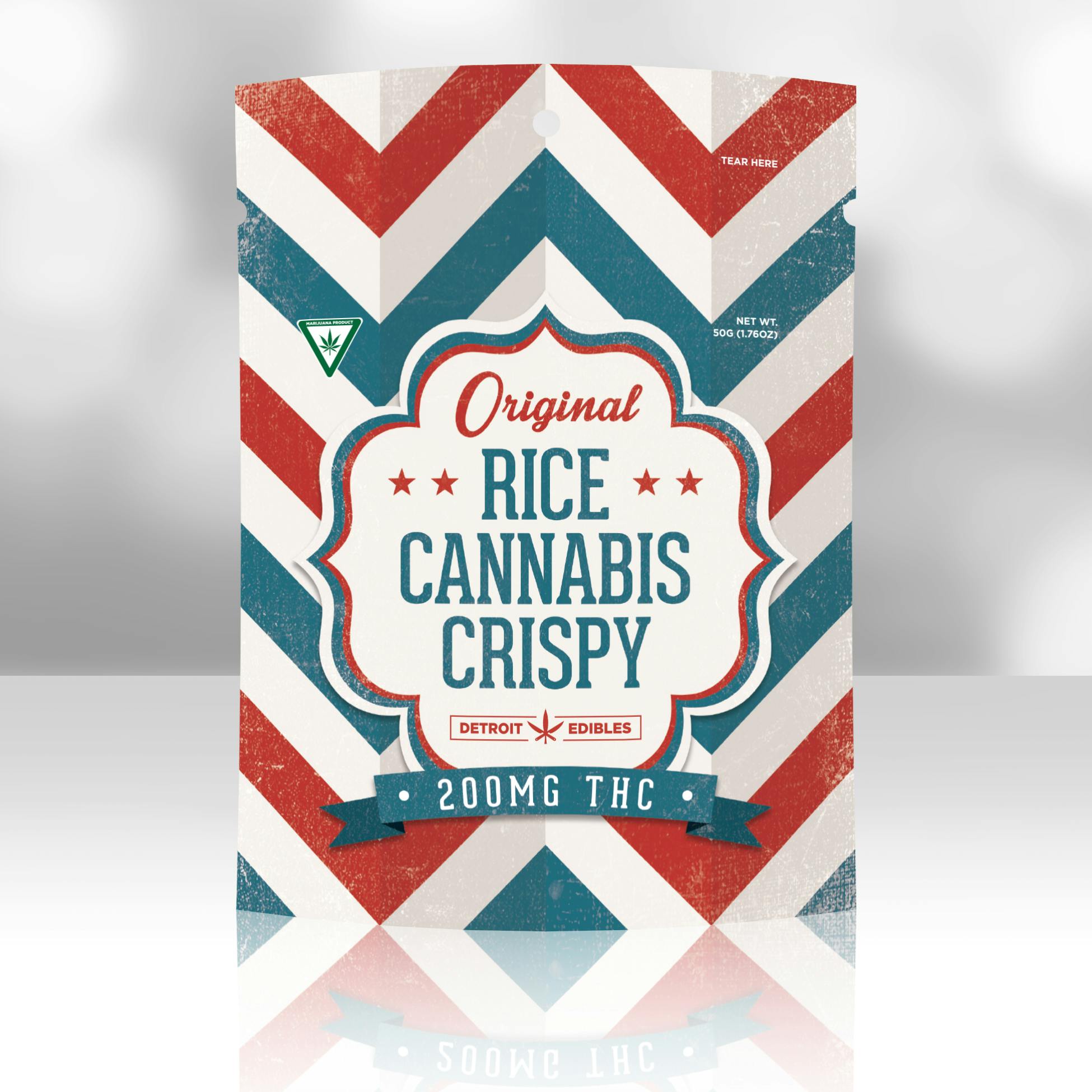Original Rice Cannabis Crispy - 200mg THC