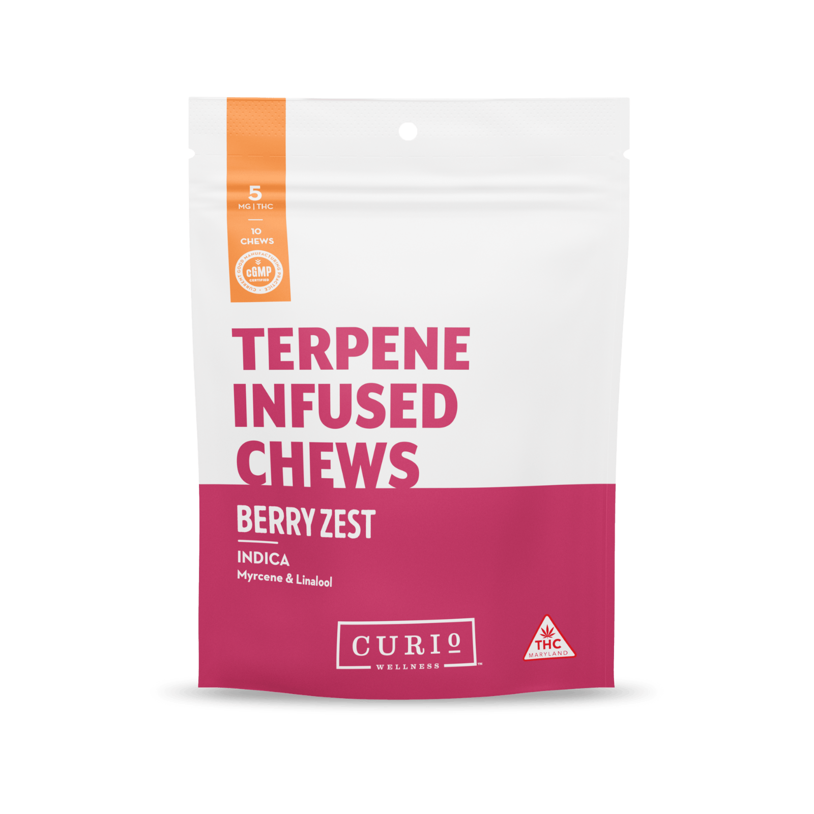 Berry Zest Terpene Infused Chews [5mg] - Curio Wellness™