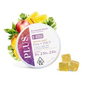 Plus - Flow Tropical Twist - Solventless Rosin Gummies - 5:2.5:2.5 THC:THCV:CBC 