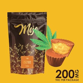 Mojo Chocolates - Peanut Butter Minis (Indica) - 200mg