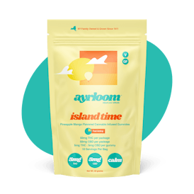 Ayrloom | Pineapple Mango "Island Time" | 1:1 | 5MG THC : 5MG CBD 10 Pack