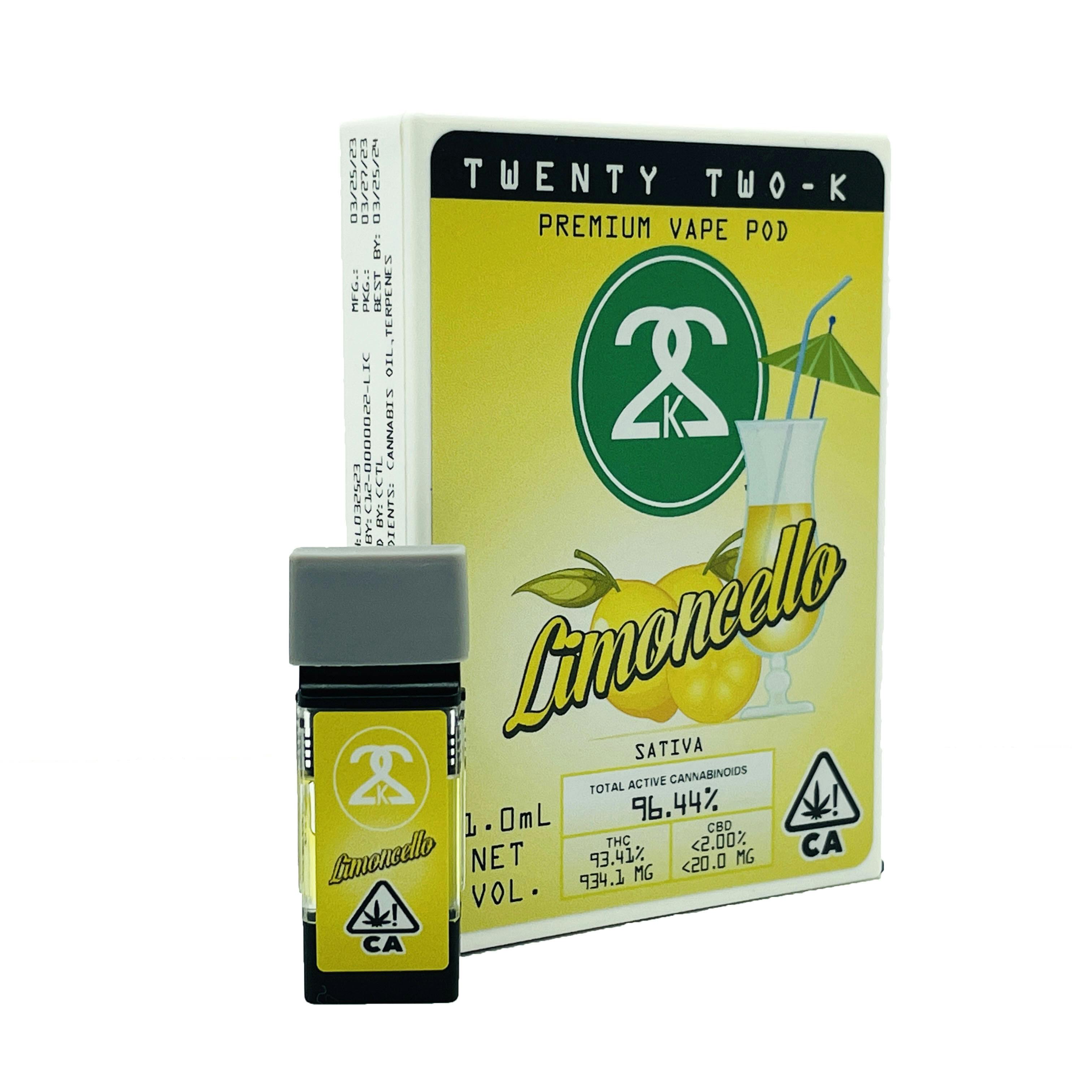 Twenty Two K / 22k — Limoncello