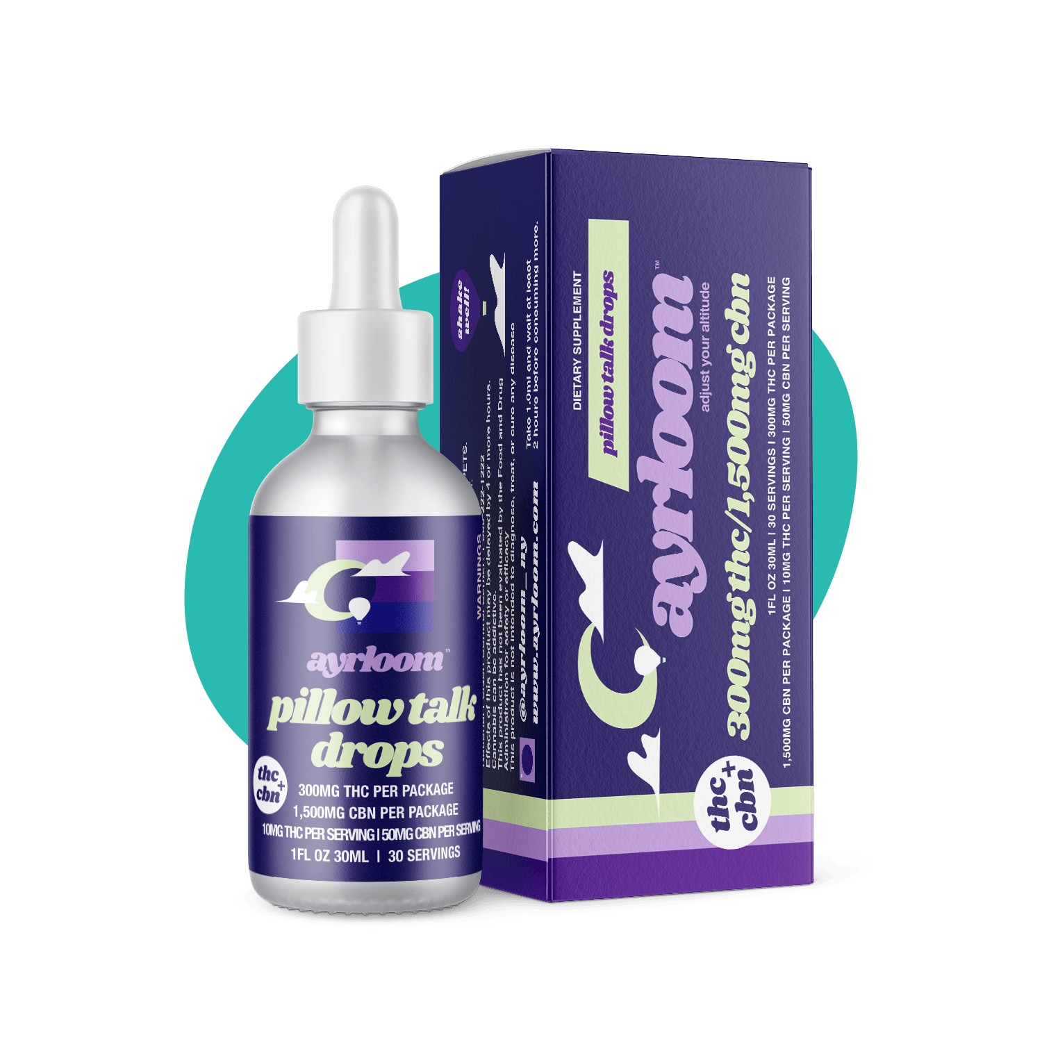 Talk Drops 300mg Thc 1,500mg