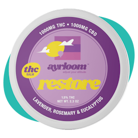 Ayrloom | Restore 1:1 Topical | 1000MG THC : 1000MG CBD