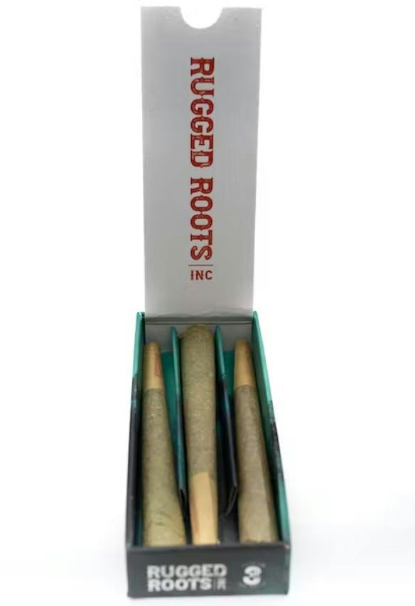 Rugged Roots - Swamp Water Fumez 1g Pre Roll 3 Pack 3g - Rugged Roots