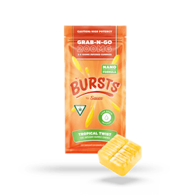 BURSTS Tropical Twist - 200MG Live Resin Infused Edibles