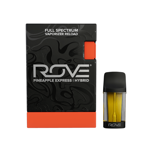 Rove - Pineapple Express -Hybrid- Melted Diamond Live Resin (Vaporizer) 1.0g (Reload) | Rove   -i11 back