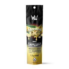 Banana OG - 1.2G Jefferey Infused Joint