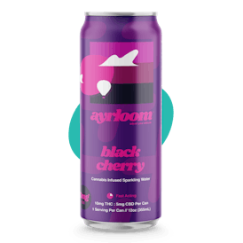 Ayrloom | Black Cherry | 1:1 | 5MG THC : 5MG CBD | Singles