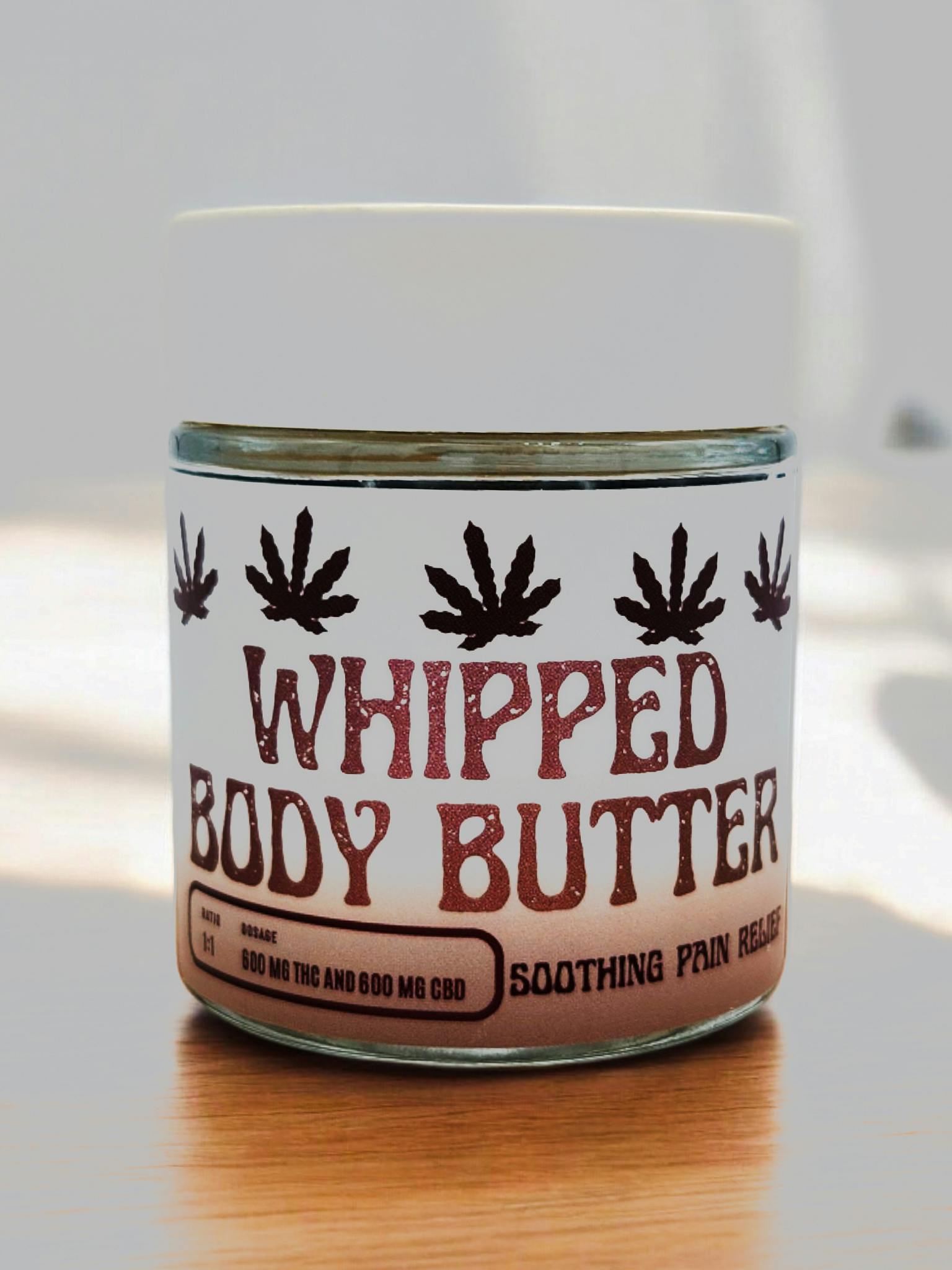 Whipped Body Butter 600mg by Highly Rooted