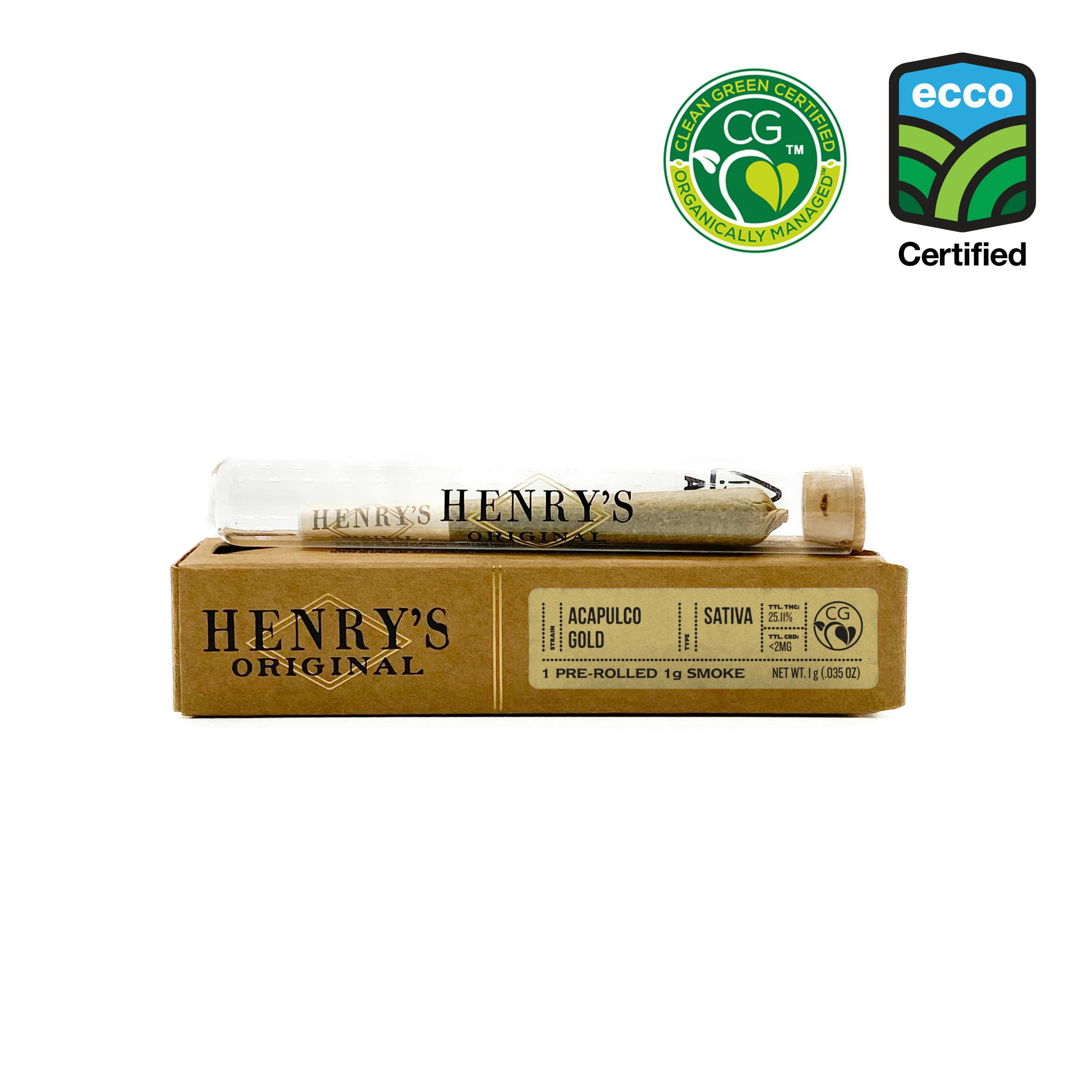 Henry's Original | Acapulco Gold | Joint | 1g