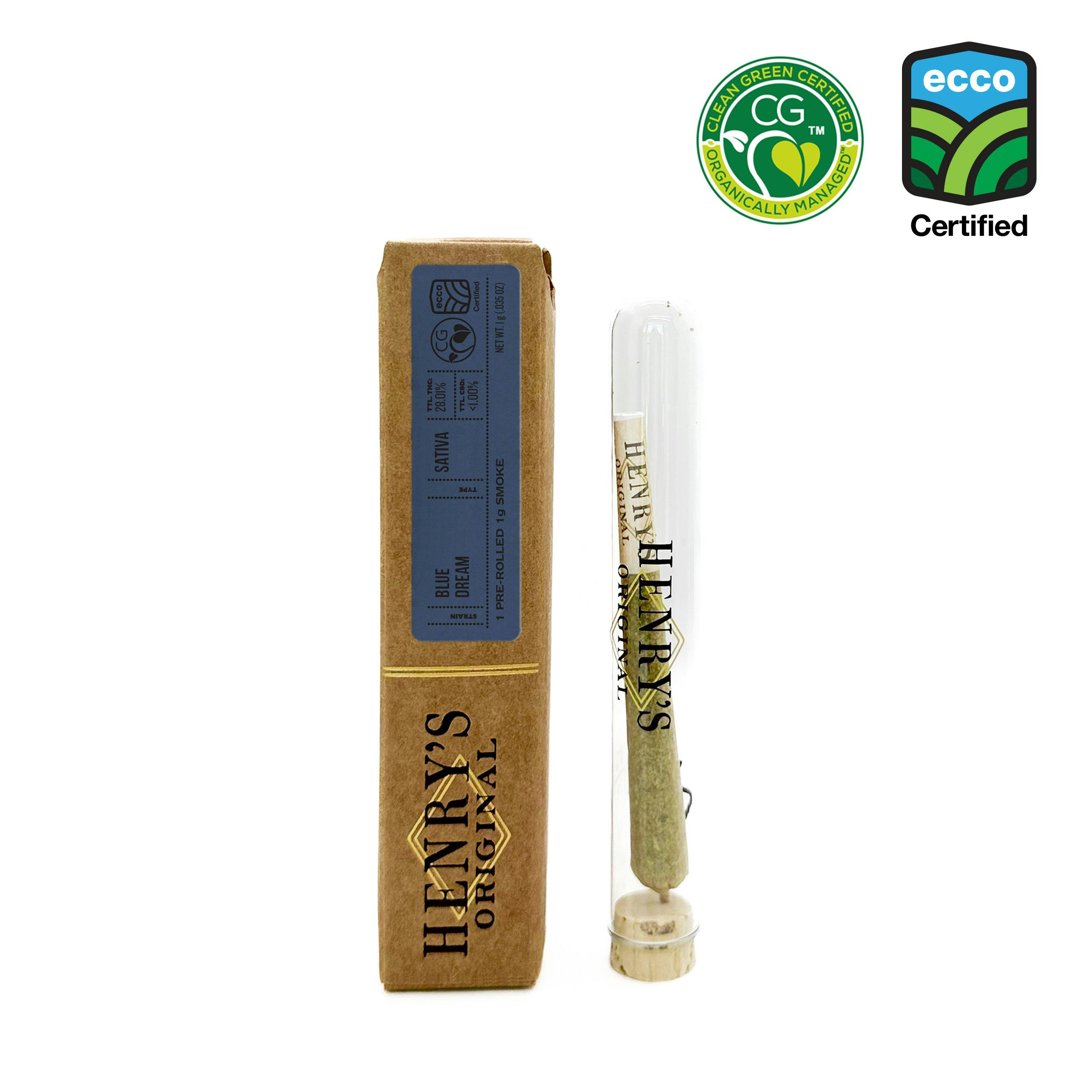Henry's Original | Blue Dream | Joint | 1g