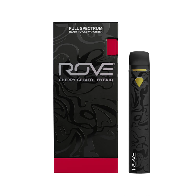 Rove Cherry Gelato · Melted Diamond Live Resin Vaporizer · 1.0g (Ready-To-Use), Disposables