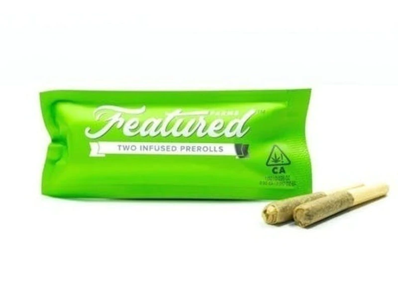 Rove Featured Farms · Infused Prerolls 2pk · Wedding Cake · 1.0g, Infused Pre-Rolls