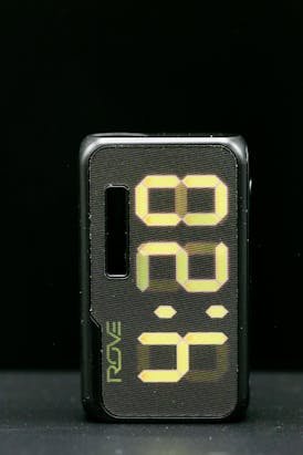 Rove | Designer Pro Battery | Green Holographic Clock |