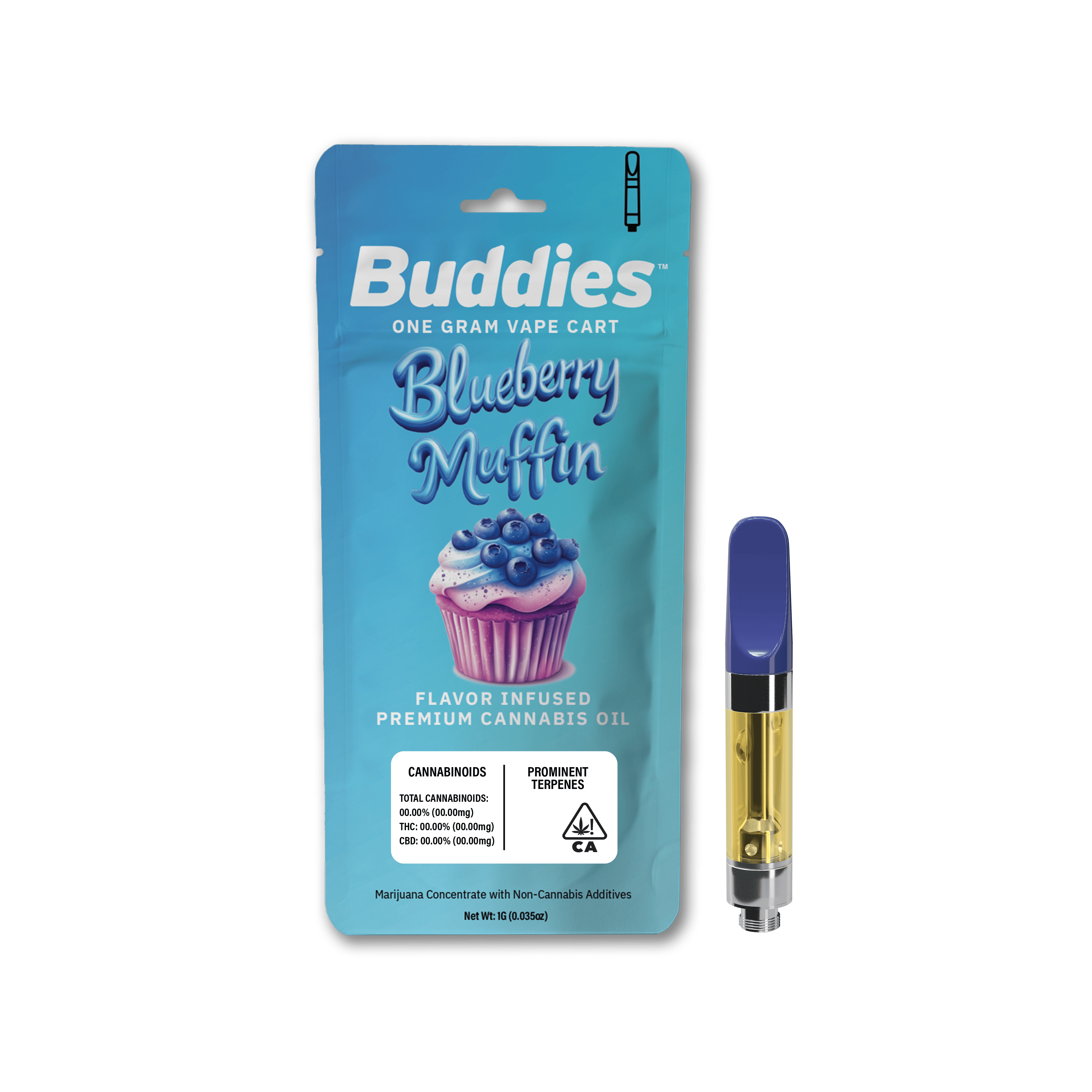 Buddies Brand: Blueberry Muffin