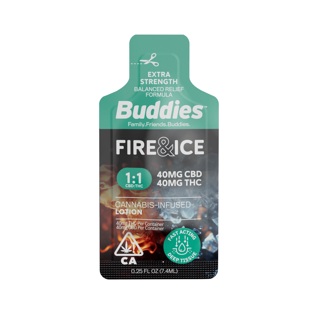 1:1 Fire & Ice Extra | Balms | CBD:THC 40mg:40mg
