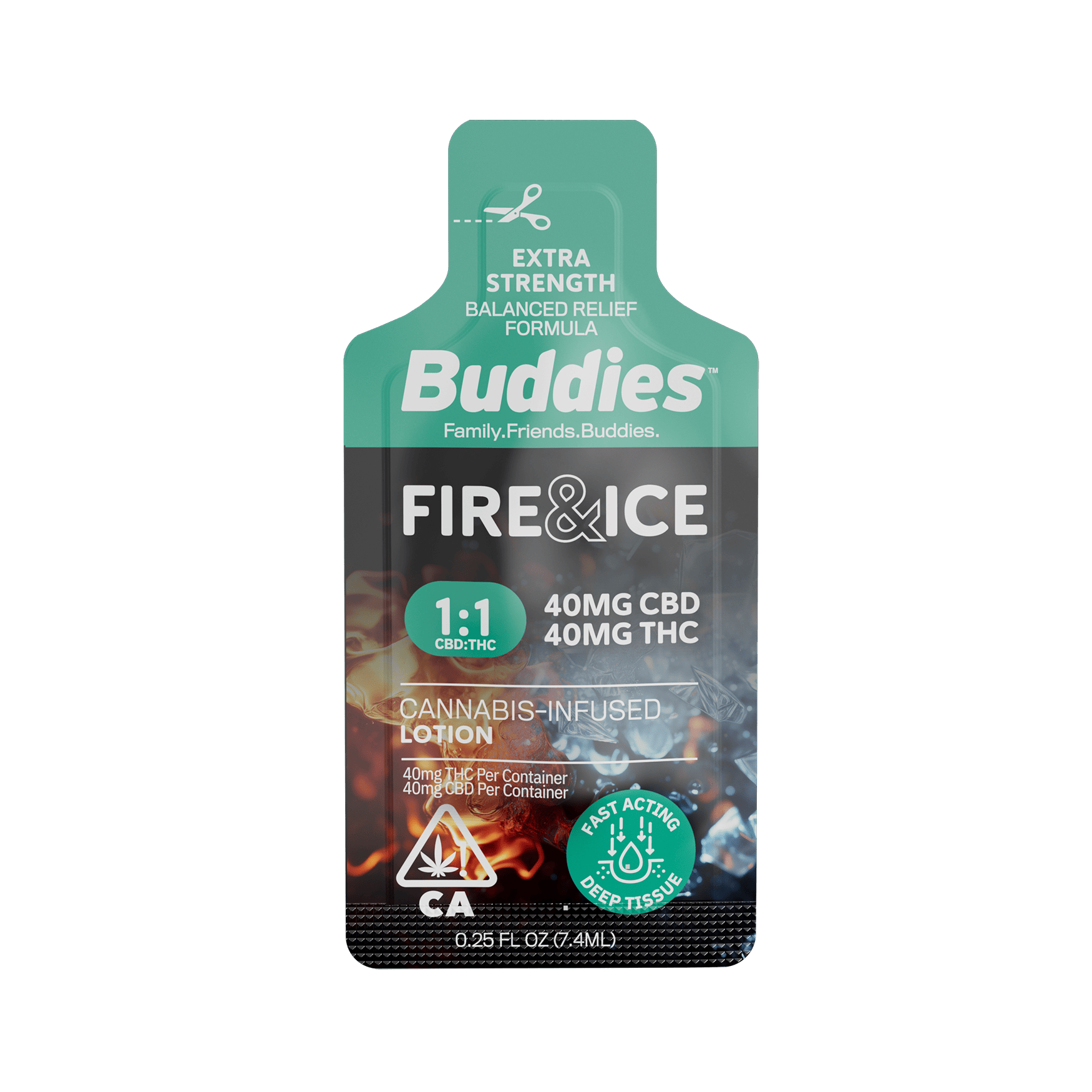 1:1 Fire & Ice Extra | Balms | CBD:THC 40mg:40mg