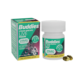 Live Resin 25mg Sativa Capsule 40pc