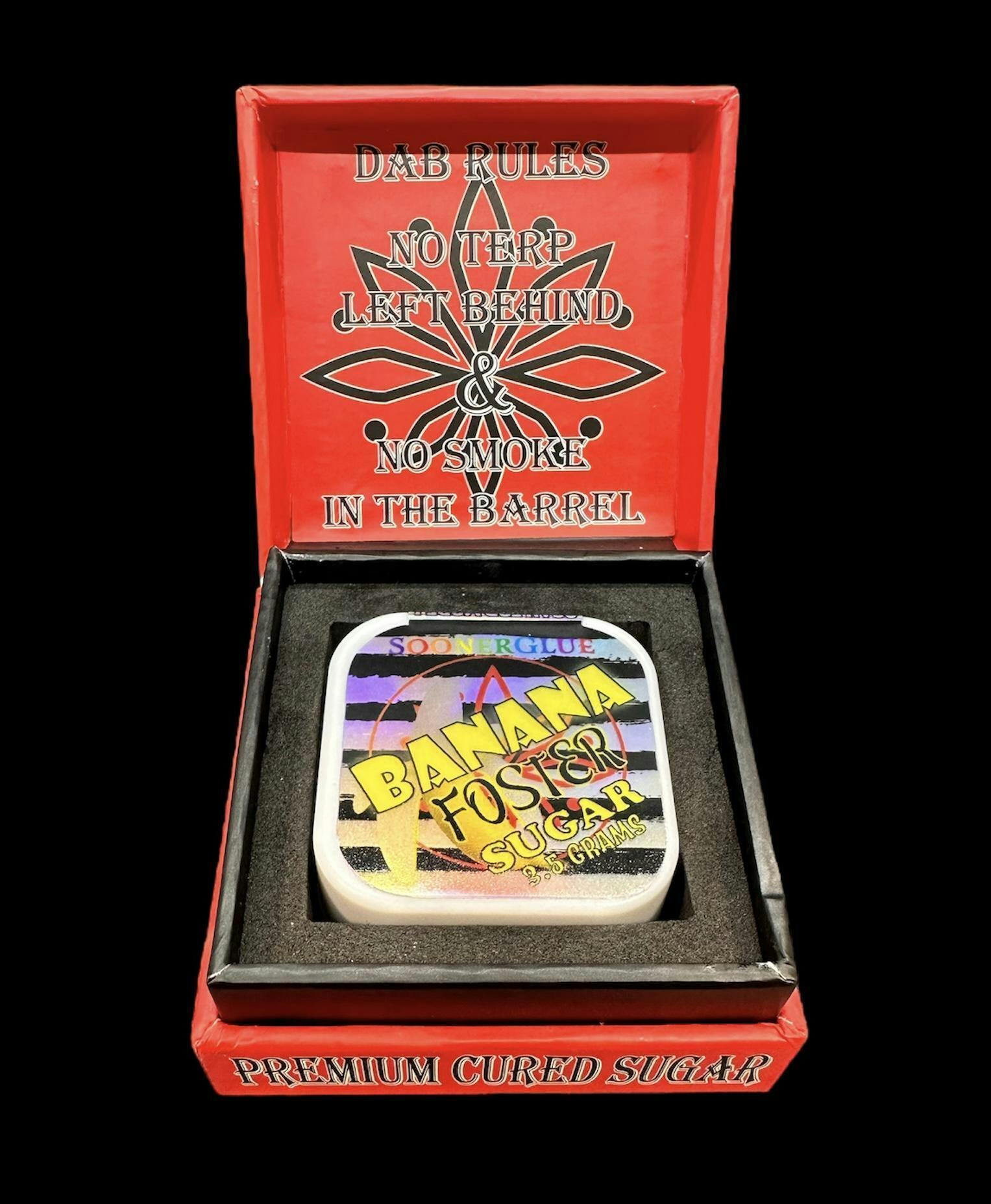 Sooner Glue 3.5g Banana Foster Premium Sugar Weedmaps