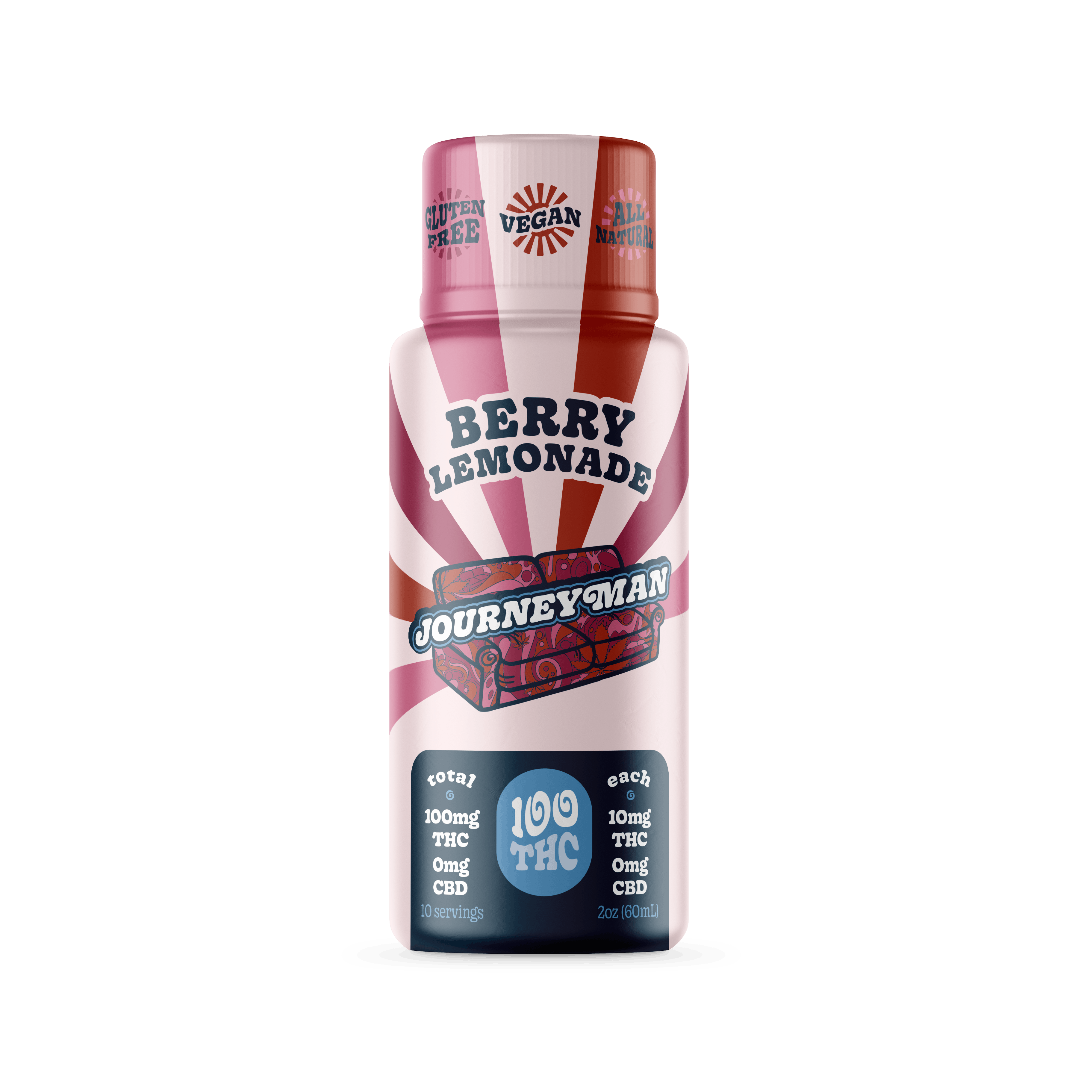 Journeyman Berry Lemonade (100mg THC) [2oz] Weedmaps