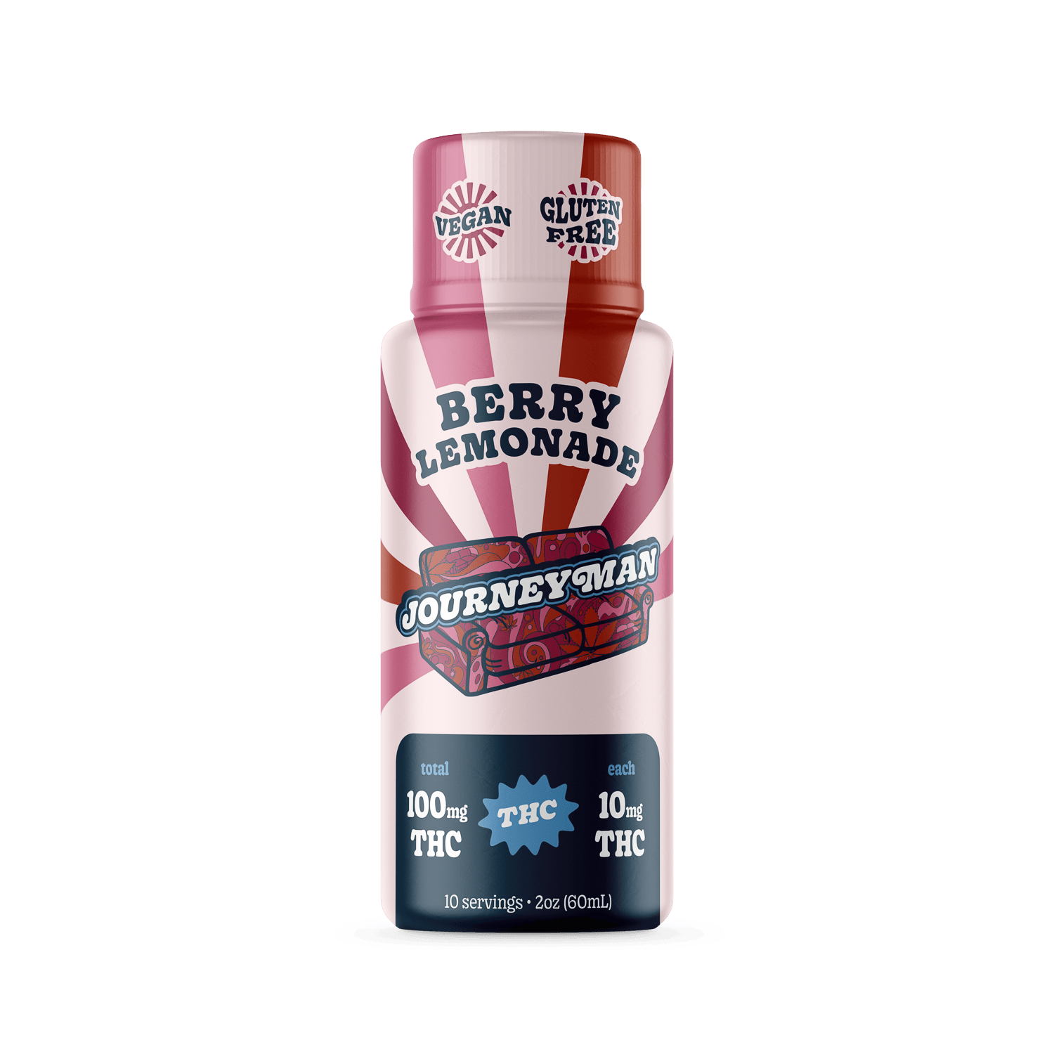 Berry Lemonade (100mg THC) [2oz]