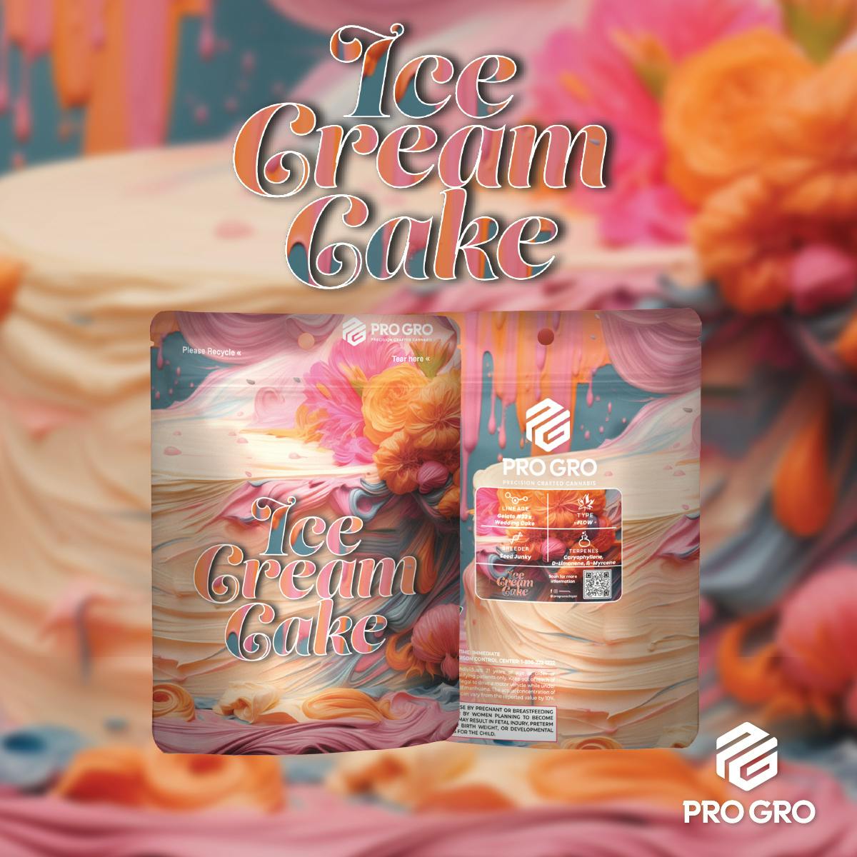 Ice Cream Cake Pre-Pack | 3.5g