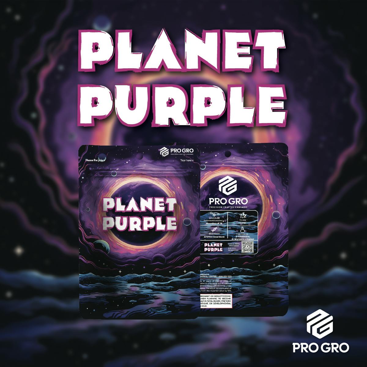 Planet Purple Pre Pack 3 5g Pro Gro