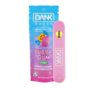 Dank Vapes- BUBBA GUM - 1G ALL-IN-ONE DISPOSABLE VAPE PEN [ H ] THC% 90.23