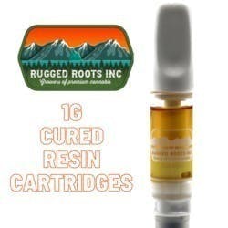 Rugged Roots - Cured Resin Strain Cartridge 1g by Rugged Roots