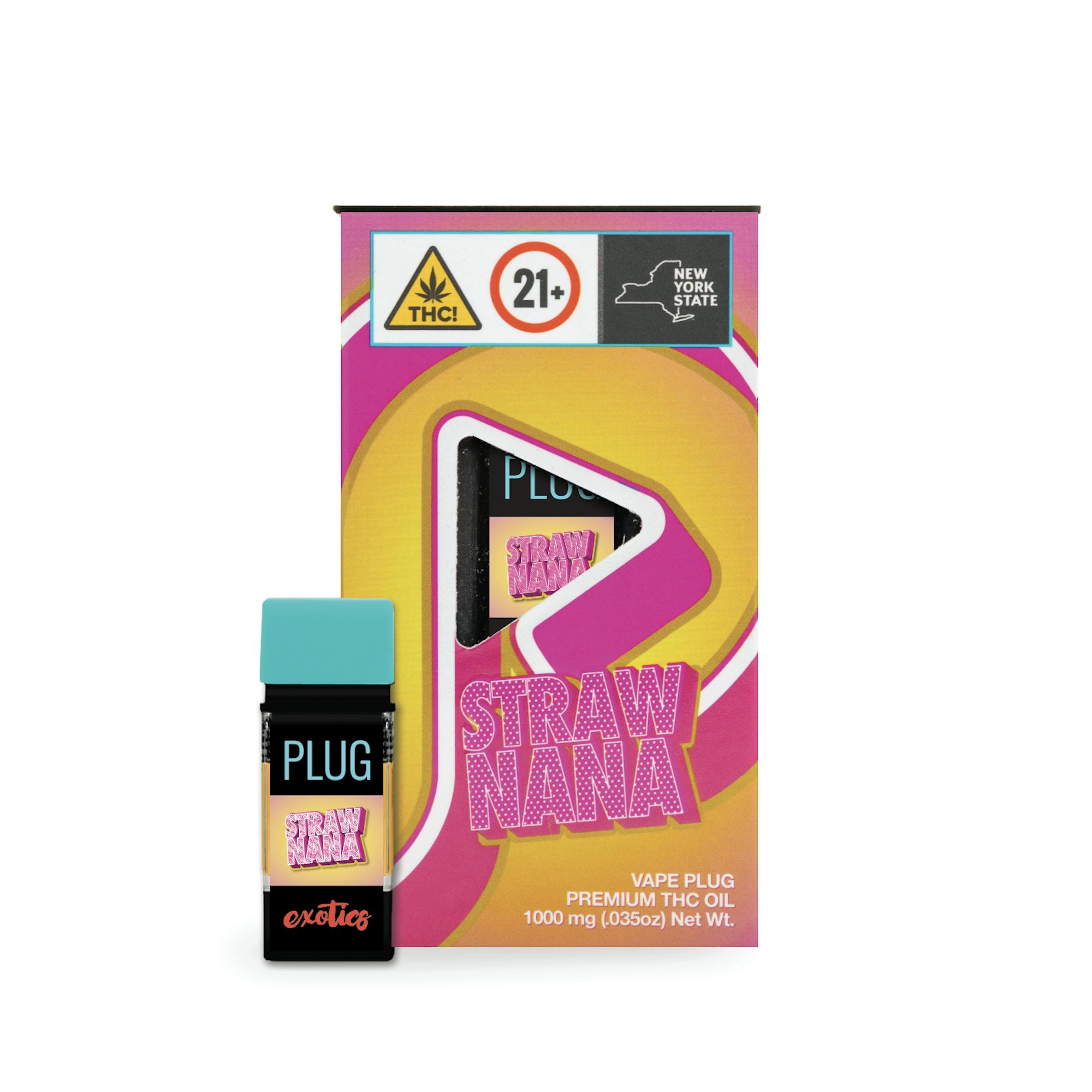 Strawnana | PLUG Pod | 1g by PLUGPLAY™