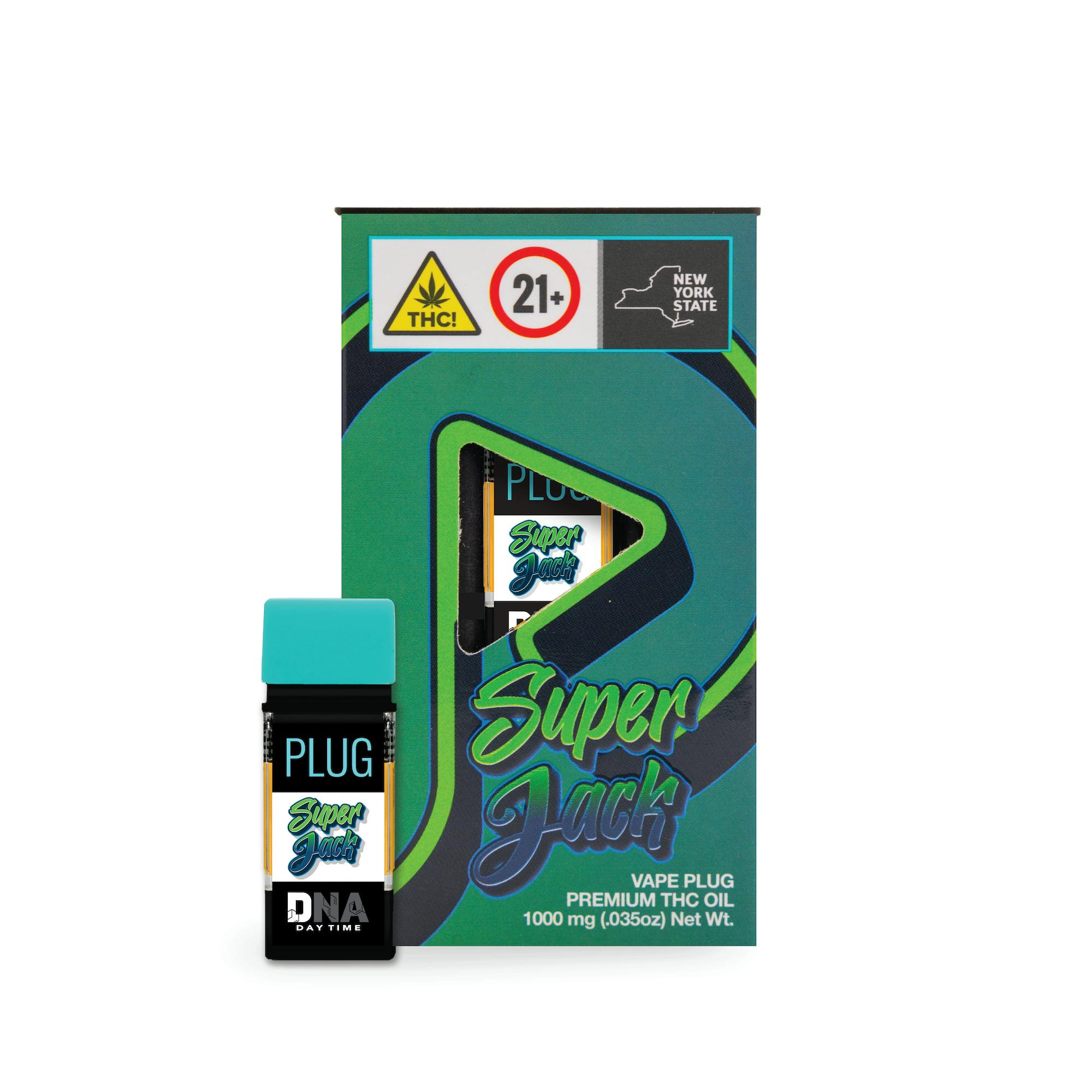 VAPE - 1g New York PLUGPLAY™: Super Jack by PLUGPLAY™