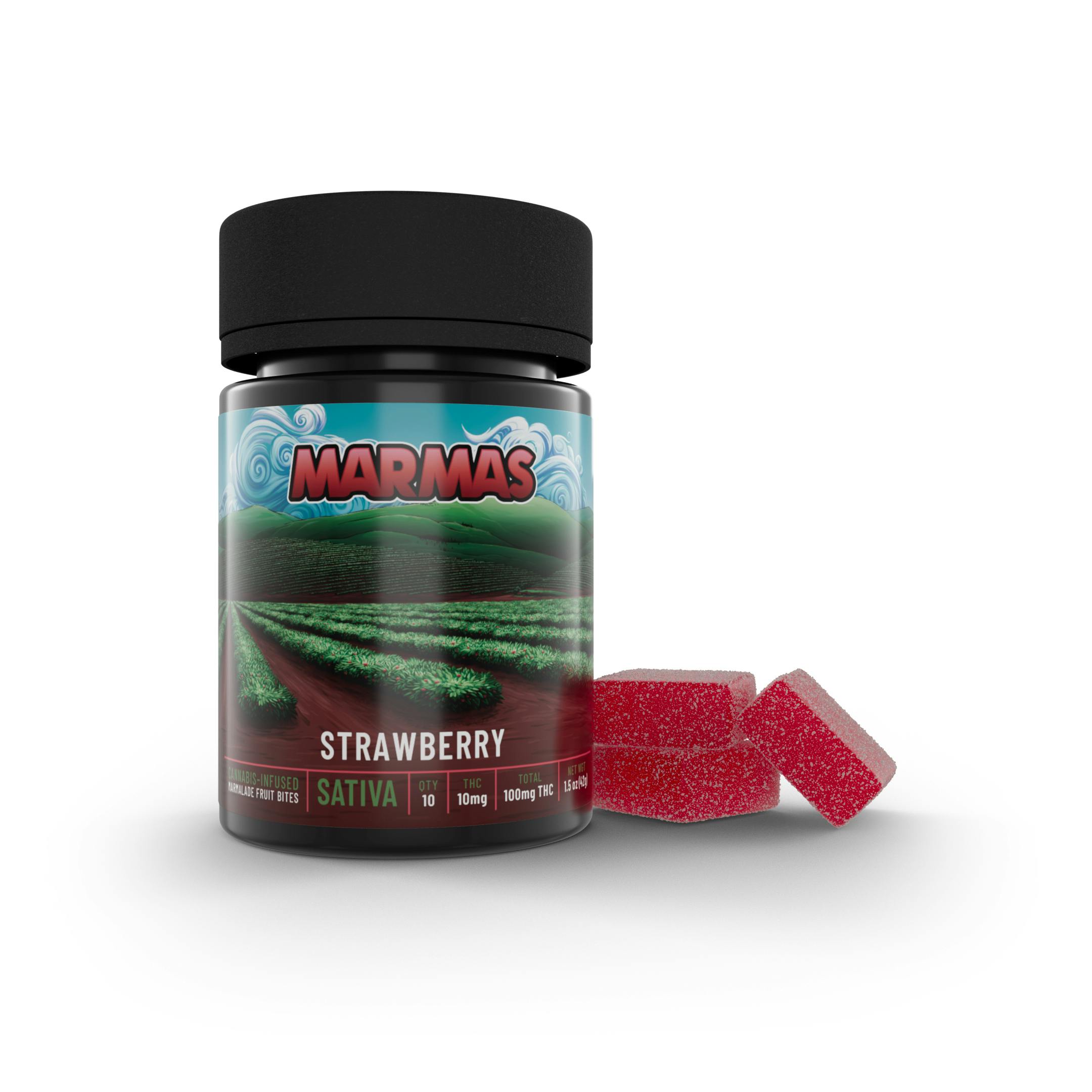 Strawberry Marmalade Bites Sativa 100mg