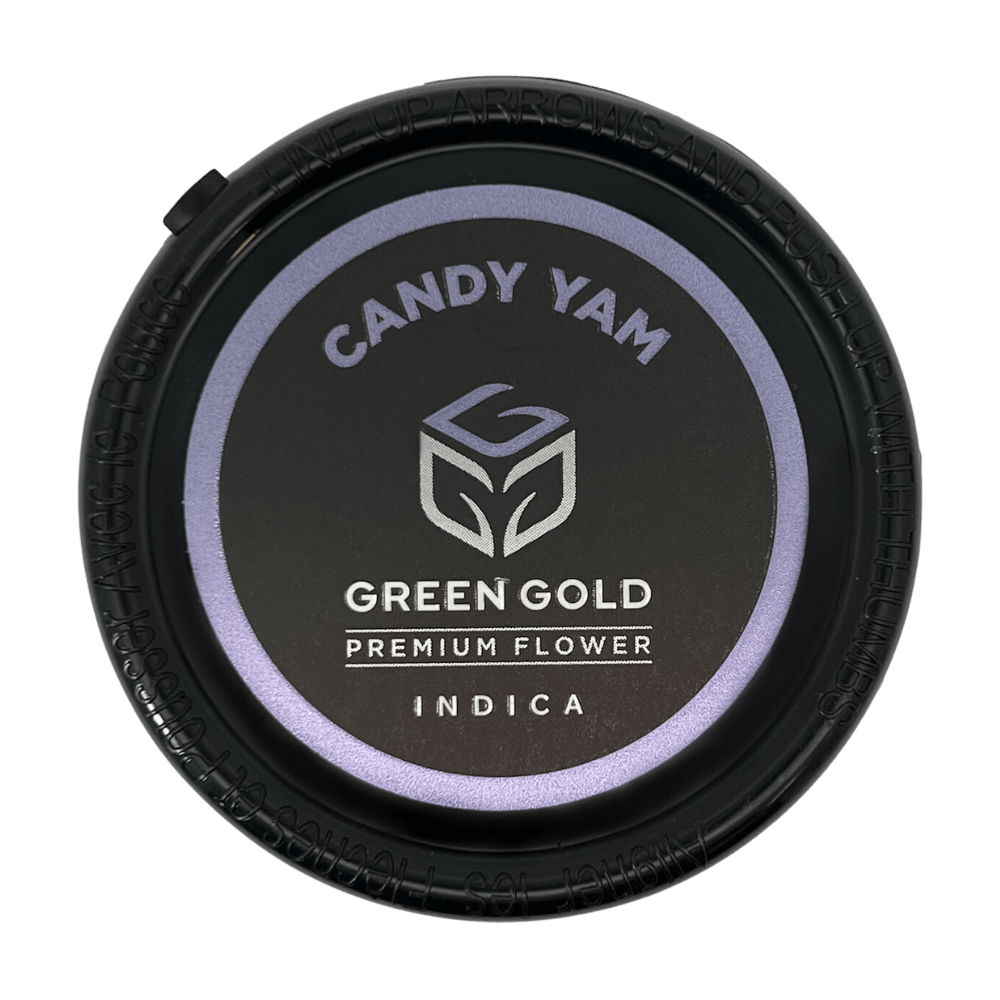 Candy Yam Flower Green Gold Group