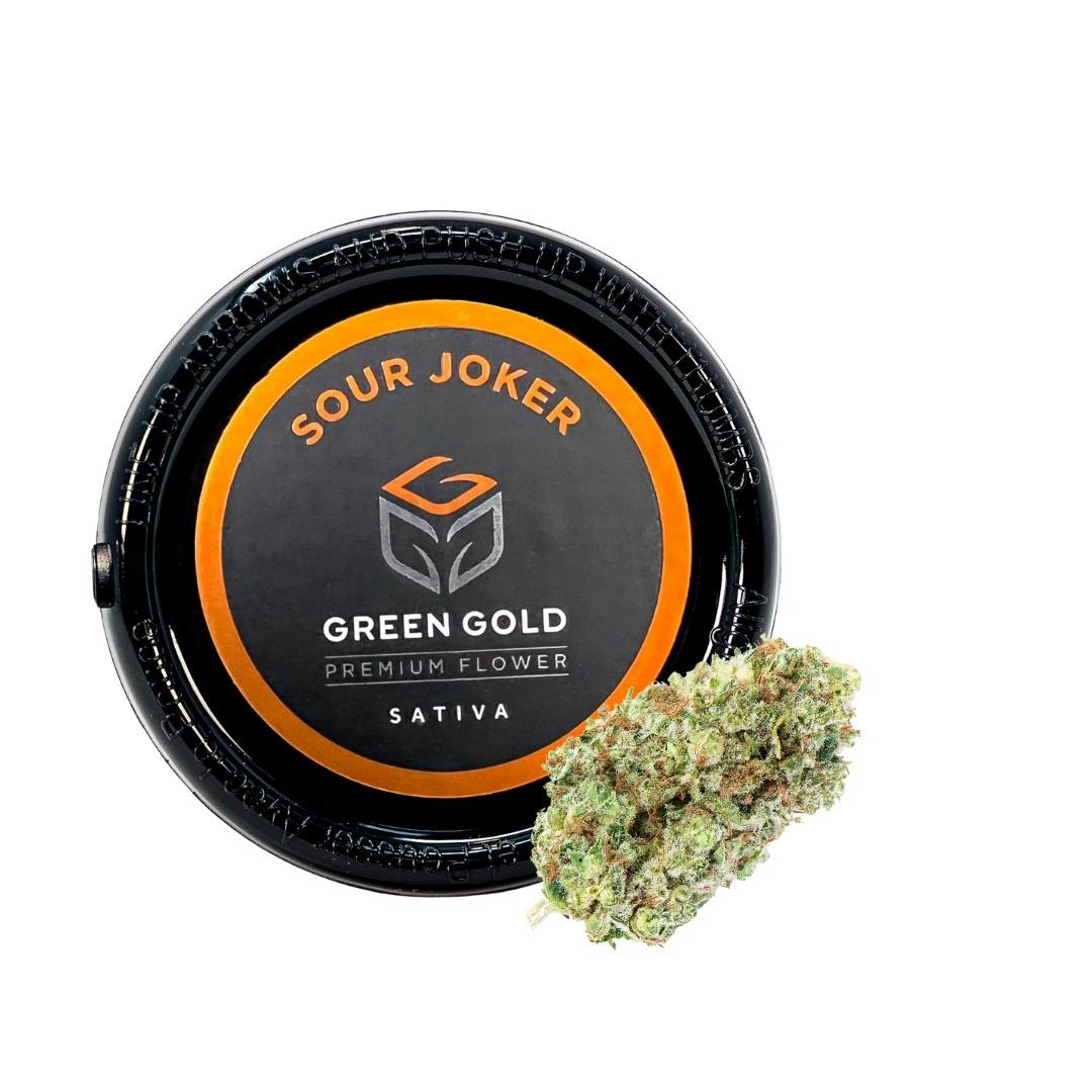 Sour Joker Flower Green Gold Group