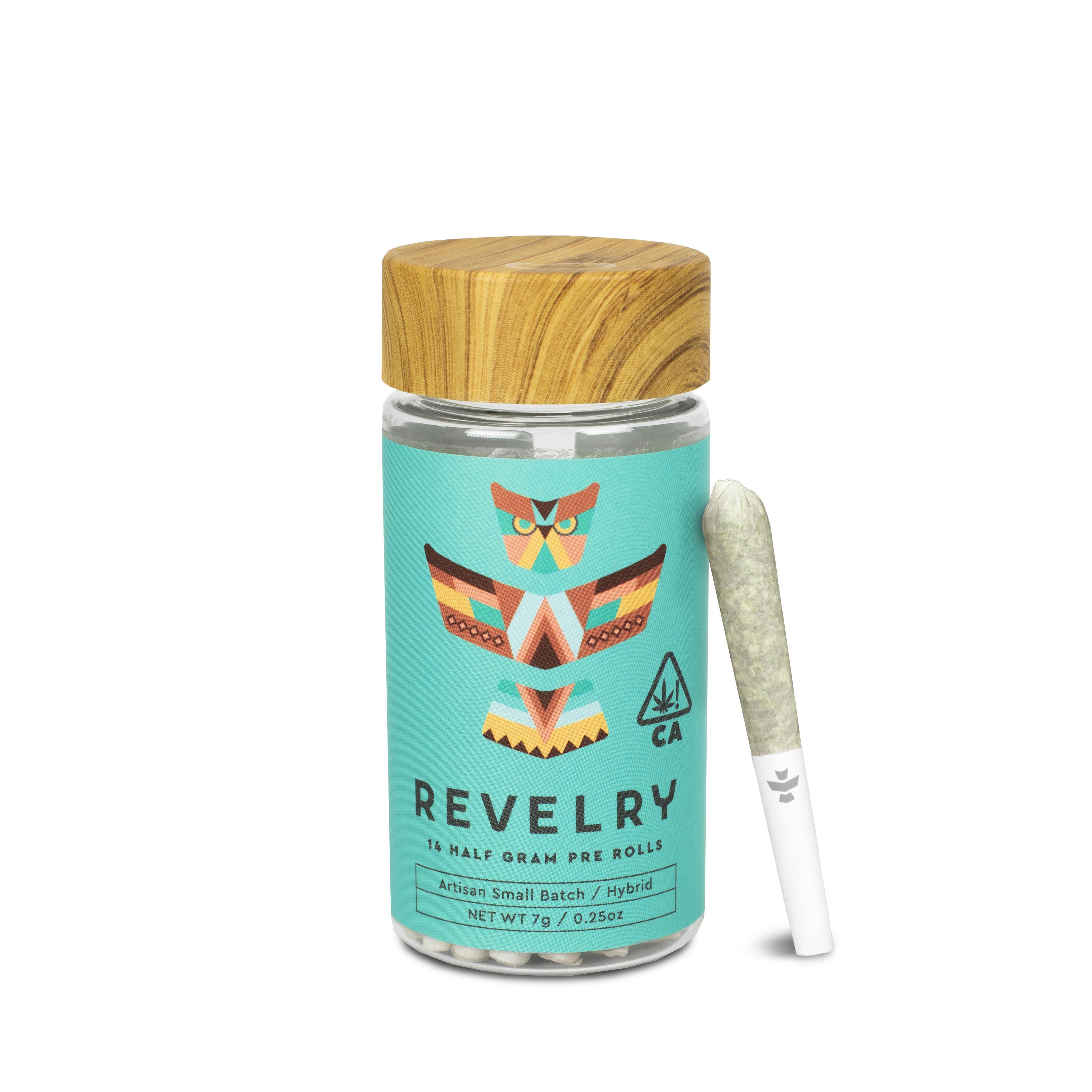 Banana Funk - Hybrid - Pre Roll 14pk (7g) by Revelry Herb Co