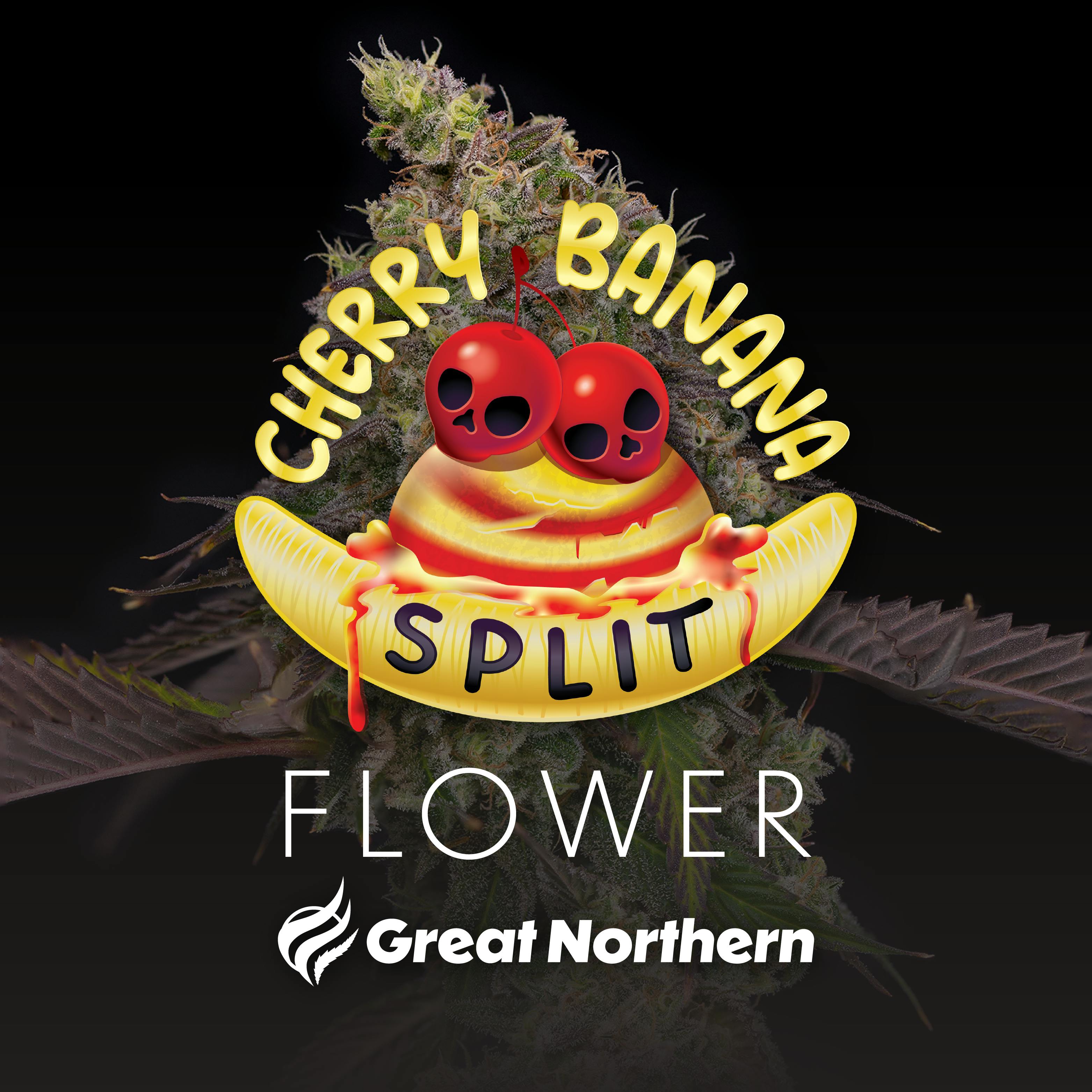 Great Northern Cannabis Cherry Banana Split Flower (Indica)