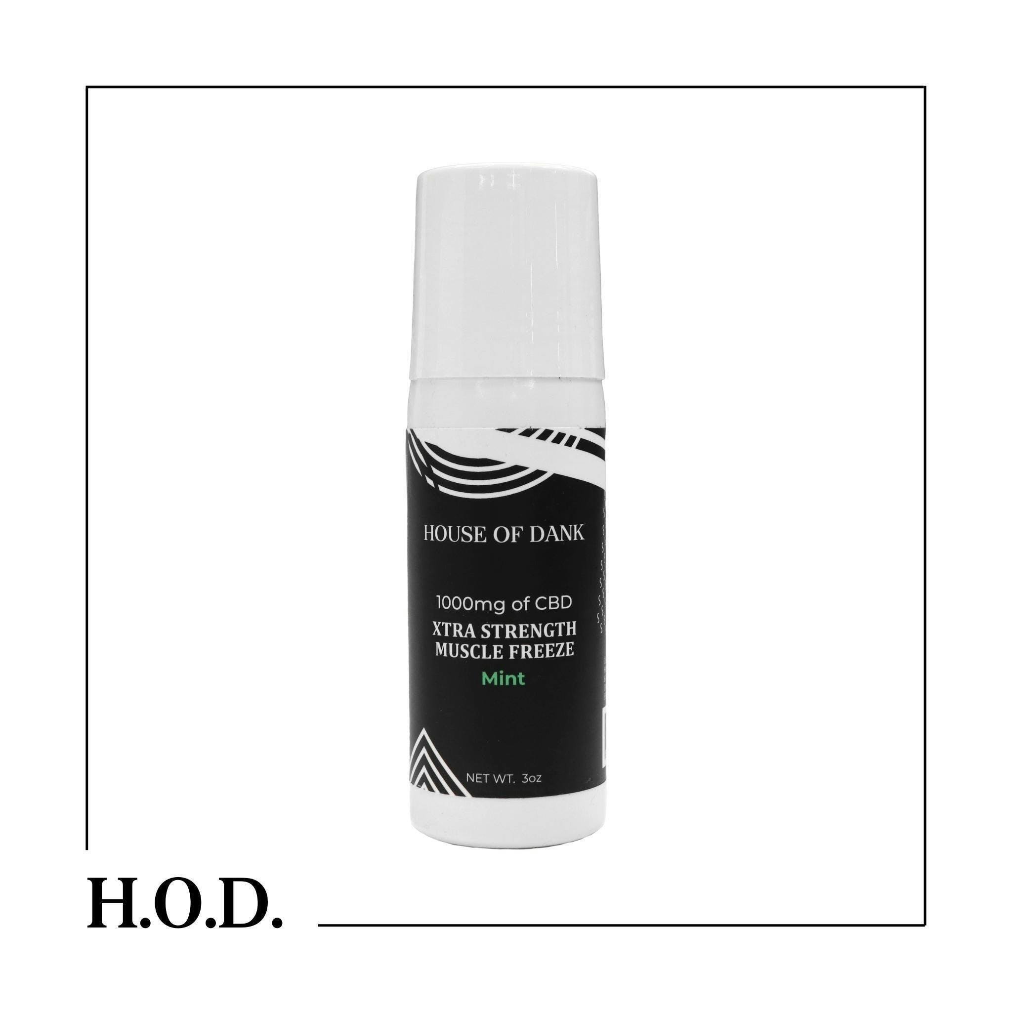 H.O.D. CBD Muscle Freeze 1000mg