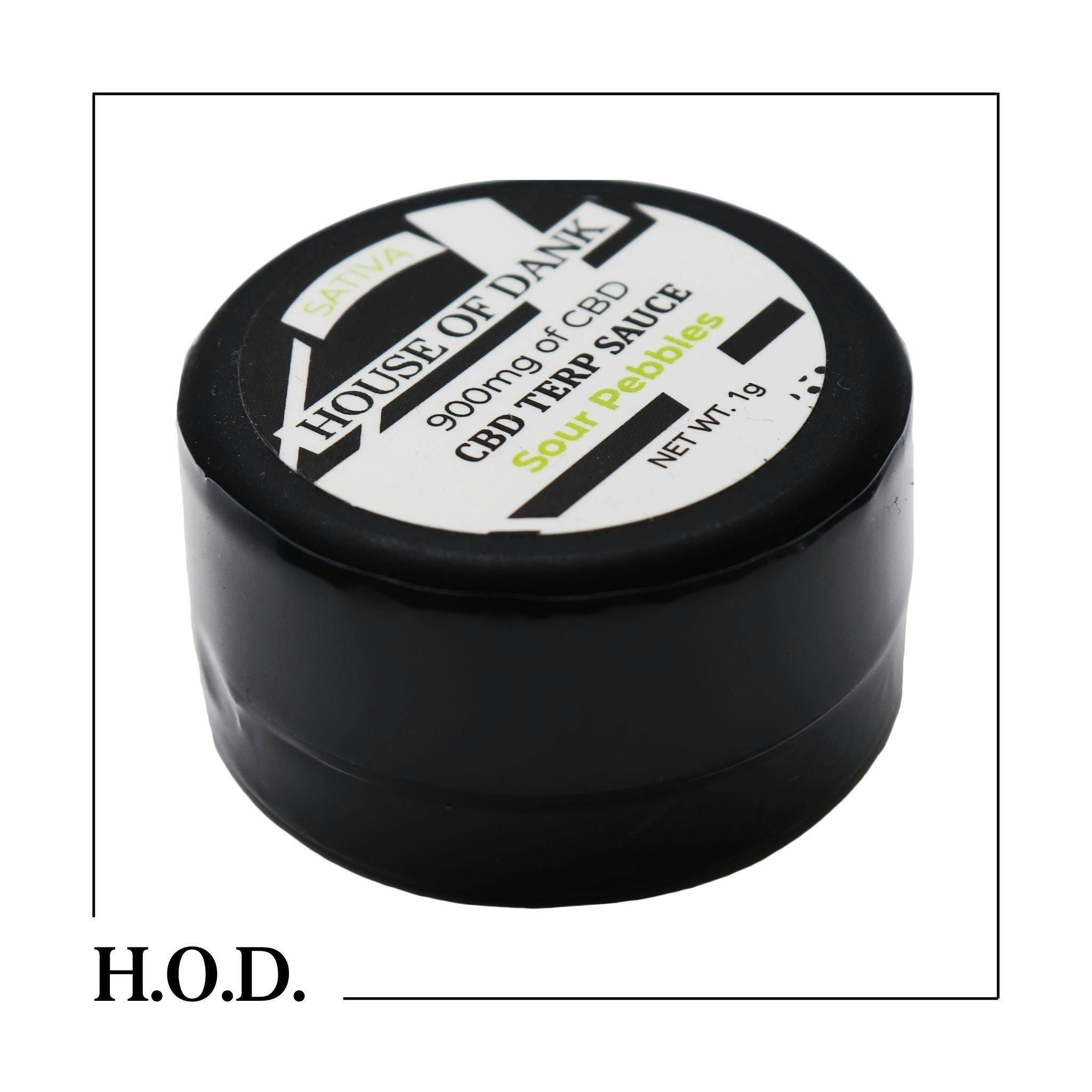 H.O.D. CBD Sour Pebbles Dab 1g