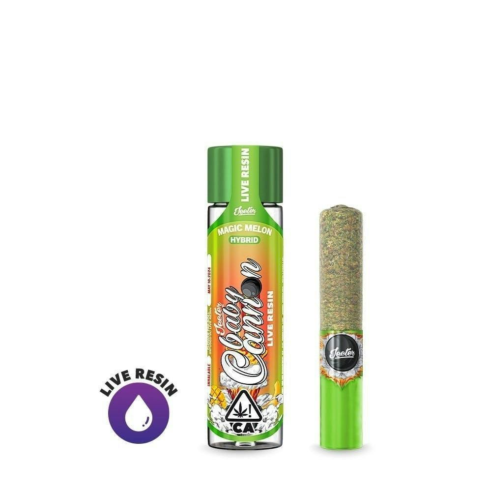 Jeeter Live Resin Infused - Baby Cannon - Magic Melon