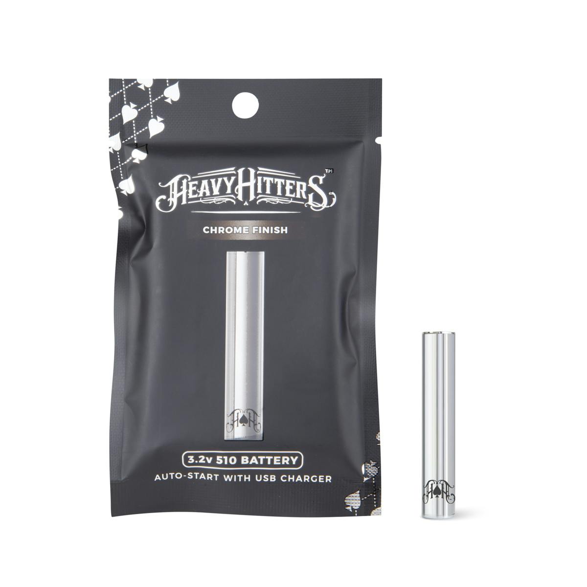 Auto Start Battery Chrome Heavy Hitters