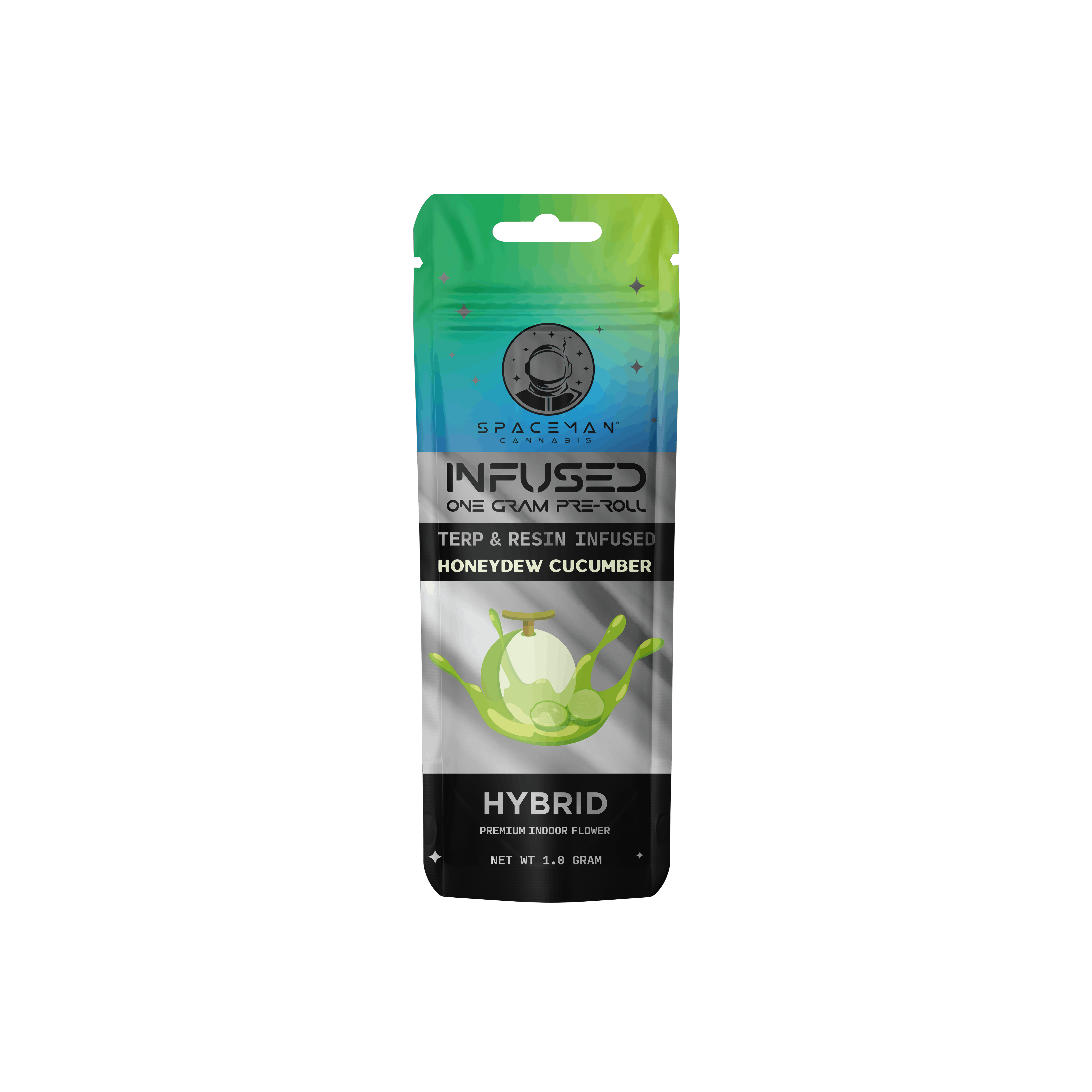 Spaceman - 1g Terp & Resin Infused Pre-Roll - Honeydew Cucumber ...