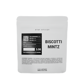 - BISCOTTI MINTZ - 3.5G White Label Mylar