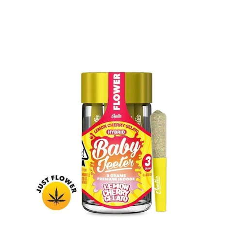 Jeeter Lemon Cherry Gelato · Baby Minis · 0.5g each · 6pk, Pre-Rolls