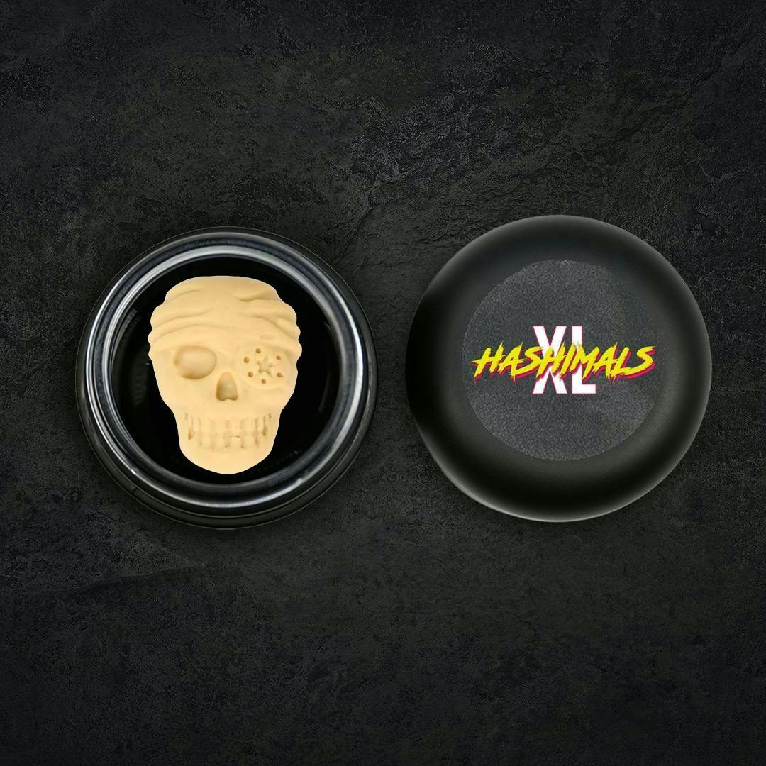 XL Hashimals - Live Hash Rosin - Pirate Skull - 14g - Tribe