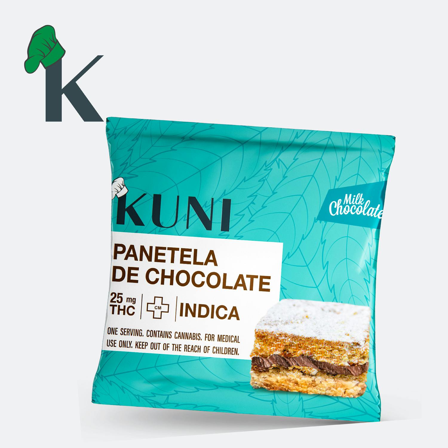 Panetela De Chocolate - 25 MG - Kuni
