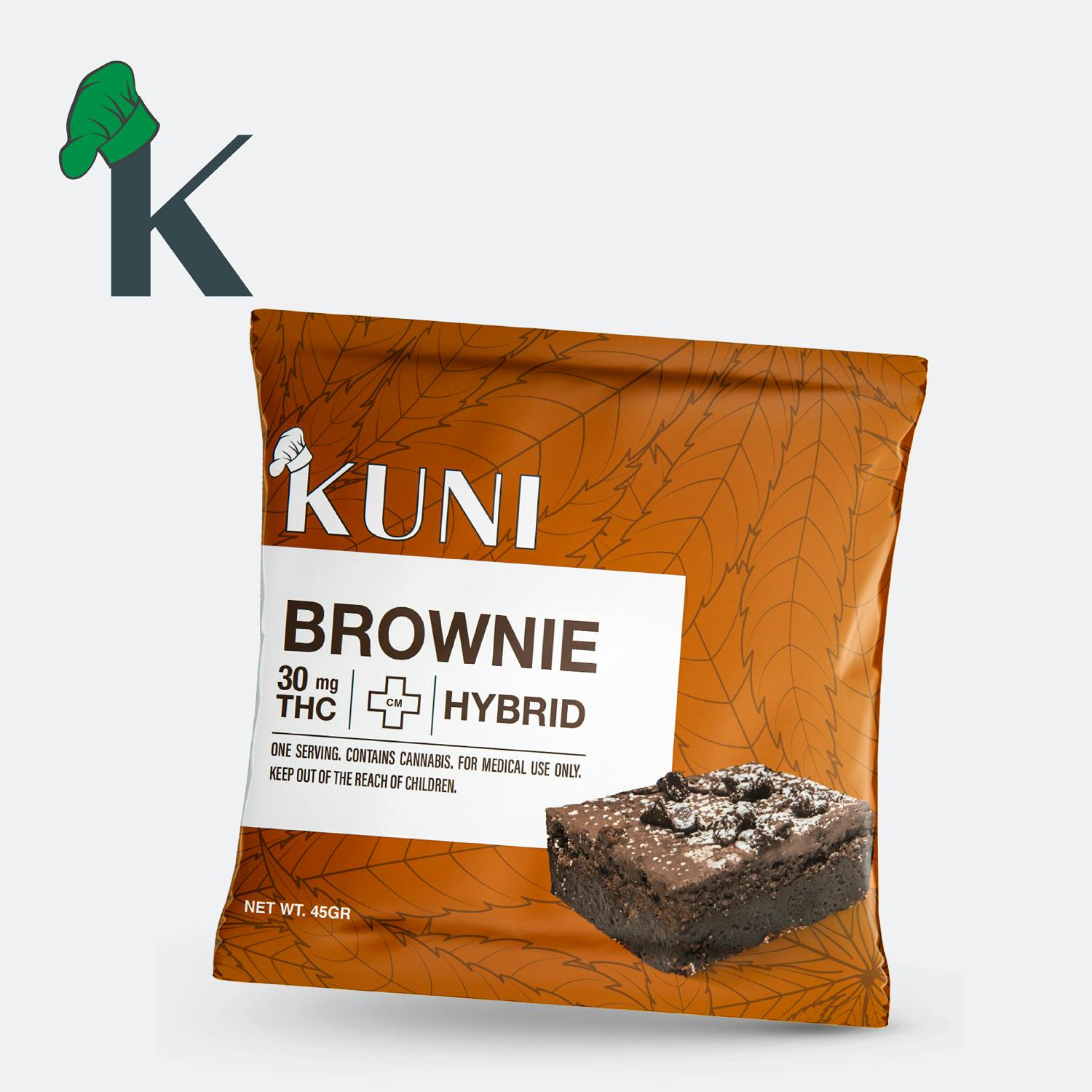 Brownie de Chocolate - 30 MG - Kuni