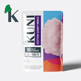 Cotton Candy Gummies 10mg Indica 100mg