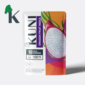 Dragon Fruit Gummies 10mg Indica 100mg